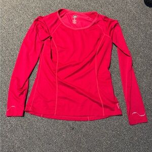 Women's pink Long Sleeve Top